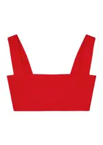 Victoria Beckham VB Body Stretch-knit bra top - Red - 14 14