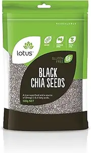 Lotus Black Chia Seeds 500 g, 500 g