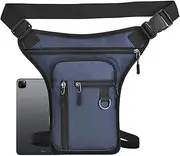 1/4 Drop Leg Bag - Pack Motorcycle Accessories Leg Bag | Pack Motorcycle Accessories Leg Bag with Adjustable Tightness for Kettle Key Raincoat Phone, Drop Leg Bag Cycling Leg Fanny Pack for Men