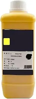 1000ML Eco-Solvent Ink - Compatible with Epson DX4 DX5 DX6 DX7 XP600 TX800(Lemon Yellow)