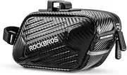 Bicycle dle Bag Hard Shell Bike Seat Bag Reflective Cycling Rear Seat Post Bag Large Capaci Tail Rear Bag Road Bike Bag ycle Storage Bag Black One Size
