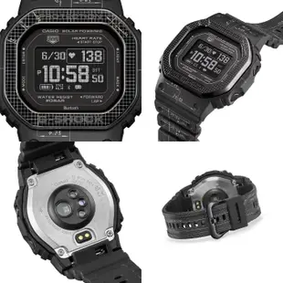 【CASIO G-SHOCK】G-SQUAD系列可替換式方形多功能腕錶-槍黑款/DW-H5600EX-1/台灣總代理公司