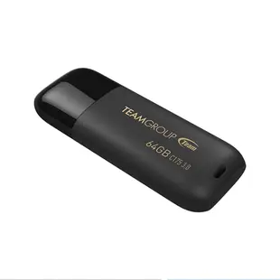 Team十銓科技 C175 USB3.1珍珠隨身碟-黑色 64GB