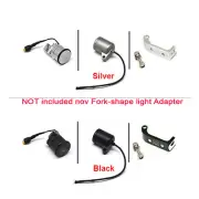 nov Rim dynamo set for Front Light (Silver / Black) novdesign[for Brompton ONLY]