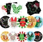Cartoon Mouse Christmas Tableware Set,Elf Gingerbread Theme Mouse Christmas Plat