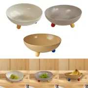 Fruit Bowl Multiuse Footed for Table Centerpiece Entryway Kitchen Counter