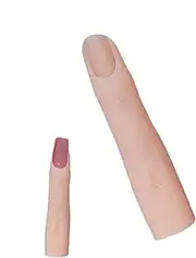 Practice Fingers for Acrylic Nails - Nail Training Finger for Manicure Practice | Fake Nail Hand Practice Model, Flexible Joints Fake Nail Finger, Nail Practice Fingers Hand for Manicure