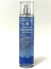 1 BATH & BODY WORKS FROSTED COCONUT SNOWBALL BODY SPRAY FINE FRAGRANCE MIST 8 OZ