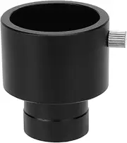 Astronomy Tube Telescope Extension - Extension for Photographic Eyepiece | Black 0.965 Inch to 1.25 Inch Adapter Ring, Portable Lightweight Telescope Accessories Interfa Supplies