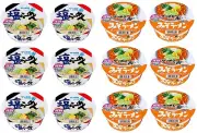 Japanese Ramen Noodles Miso Salt Sio Soup Sapporo Ichiban Vegetables Cup Japan