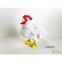 在飛比找蝦皮商城精選優惠-[日本100+1] SM236 白色公雞造型填充玩偶（吊飾）