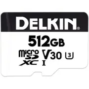 New Delkin Devices 512GB Hyperspeed UHS-I SDXC Memory Card with SD Adapter 47196
