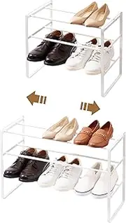 Yamazaki Shoe Rack, White, One size