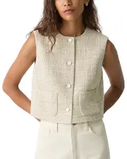 Theory Tweed Vest