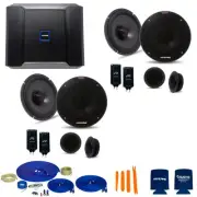 Alpine Type-R Bundle R-S65C.2 6.5" speakers with R-A60F Amp and Wiring