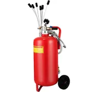 22.7L Oil Extractor, Portable Air Pneumatic Waste Oil Garage Extractor Drain Draine Tank