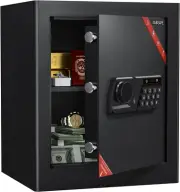 Security Safe Box, Money Safe 1.6 Cubic Feet Security Safe with Electronic Digit