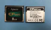 Apacer 8GB Compact Flash M/N: APCFA008GT6HS-T P/N: 81.3L040.M510B