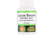 Natural Factors Lactase Enzyme 9000 FCC ALU 60 Capsules