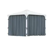 CANOPIA - Curtain Set for 3 - 4 m. Garden Gazebo. Curtain Only.