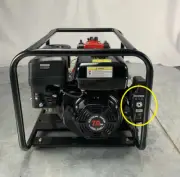 Water Pump 7 Hp High Pressure Twin Impeller. KEY & Pull start