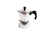 Coffee Culture Aluminium 3-Cup Espresso Stovetop Coffee Maker Brew Pot Silver
