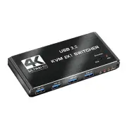 4K/60Hz 2 in 1 Out HDMI 2.0 KVM USB Switch USB 3.0 KVM Switcher For Mouse C
