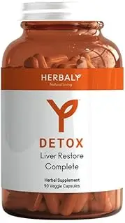 HERBALY Detox Liver Restore Complete Capsules