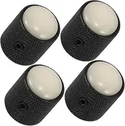 GALPADA Bass Guitar Parts Volume Control Knobs Metal Dome Knobs for Electric Guitar