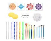 20-Piece Mandala Skirt Dotting Tools, Skirt Painting Tools Dotting Tools Dot ...