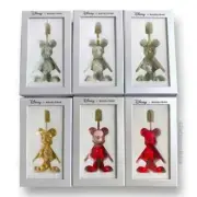 Disney x Baublebar Keychain Mickey Mouse Set of 6 New in Box READ