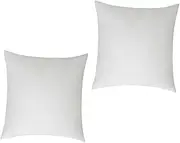 Cabilock 2pcs Comfortable Throw Pillow Inner Replacement Throw Pillows Insert Sofa Pillow Stuffer Bed Pillow Filler Decorative Pillowcase Inner Couch Pillow Insert Pp Cotton White
