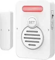 Fridge Door Alarm - Refrigerator Alarm with Adjustable Voice Reminders,Close Door Reminder, Voice Alert When Left Open, Window Sensor for Home Business