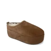 [Balenciaga] Balenciaga Platform Flat Mules 36 IT BROWN