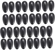 LOLIPPYY 50 Pair Hair Dye Earmuffs Protection Hair Salon Ear Caps Protectors Ear Muffs Scalp Drying Catcher Hairdressing Ear Covers Wow Foil Hair Coloring Ear Cover Women Hook Black