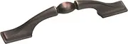 [Amerock] Cabinet Pull | Oil Rubbed Bronze | 3 inch (76 mm) Center to Center | Sterling Traditions | 1 Pack | Drawer Pull | Drawer Handle | Cabinet Hardware