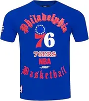 Pro Standard Mens NBA Old English Cotton Single Jersey S/S TEE