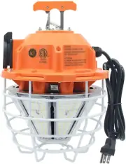 150W Led Temporary Work Light Fixture 25500Lm 5000K Daylight White Portable Hang