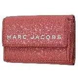 在飛比找遠傳friDay購物優惠-MARC JACOBS 馬克賈伯 經典LOGO三折扣式小短夾