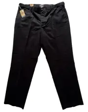 New NWT DOCKERS Mens 42x32 Chino Pants Khakis Classic Fit Cotton Blend Black