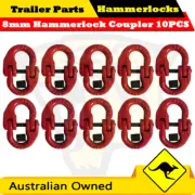 (10 Pack) 8mm Hammerlock Chain Connector Joiner Chain 4x4 Chain Link Coupler
