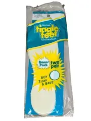 Sentinel Tingle Feet Insoles NOS Sub-Du #1070 Bonus Pack Ladies 6-7