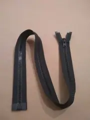 #8 YKK Heavy Duty Plastic Separating / Jacket Zipper 24" Black