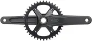 microSHIFT Sword 1x Crankset - 175mm, 10-Speed, 40t, 110 Asym BCD, 24mm Spindle