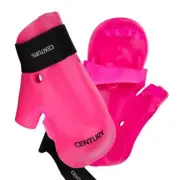 Century Martial Arts Sparring Gloves Neon Pink Youth New Karate Tae Kwon Do