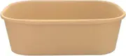 50 Sets, Kraft Disposable Salad Bowls w/Lids 650ml (50mm x 175mm x120mm), 22oz Rectangular Kraft Paper Bowls, Oil-Proof Meal Prep Food Container for Restaurant, For Hot and Cold Take Out, Eco-Friendly
