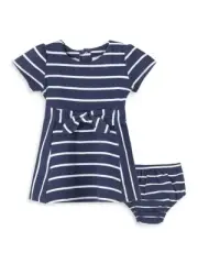 Habitual Kids Baby Girl's 2-Piece A-Line Stripe Dress & Bloomers Set