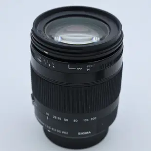 【中古二手】SIGMA  18-200mm F3.5-6.3 Macro for nikon 鏡頭 D7500