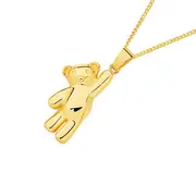 9ct Gold Teddy Bear Pendant