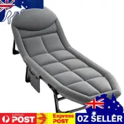 Portable Folding Bed Ultralight Camping Cot Camp Bed for Office Nap Beach Lawn